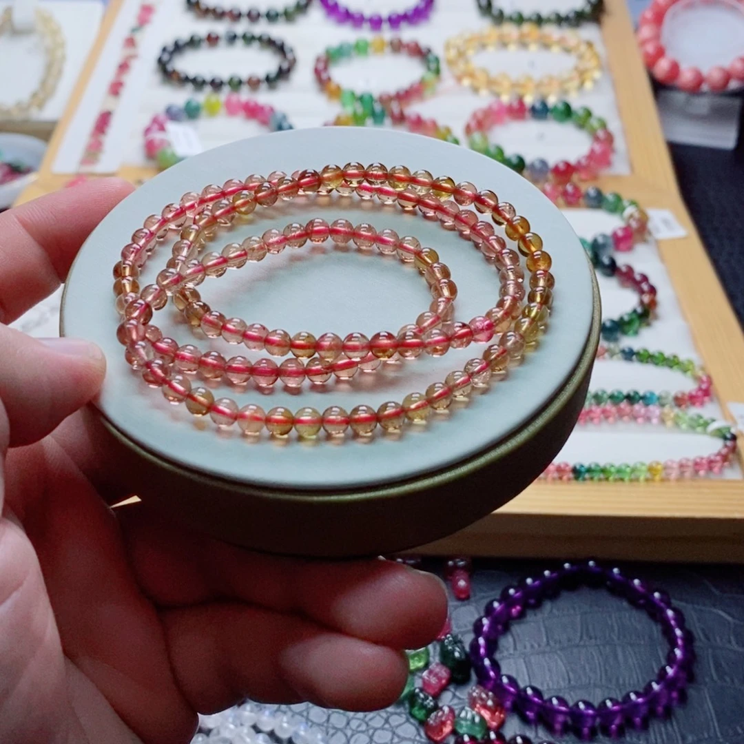 未镶嵌碧玺手链碧玺