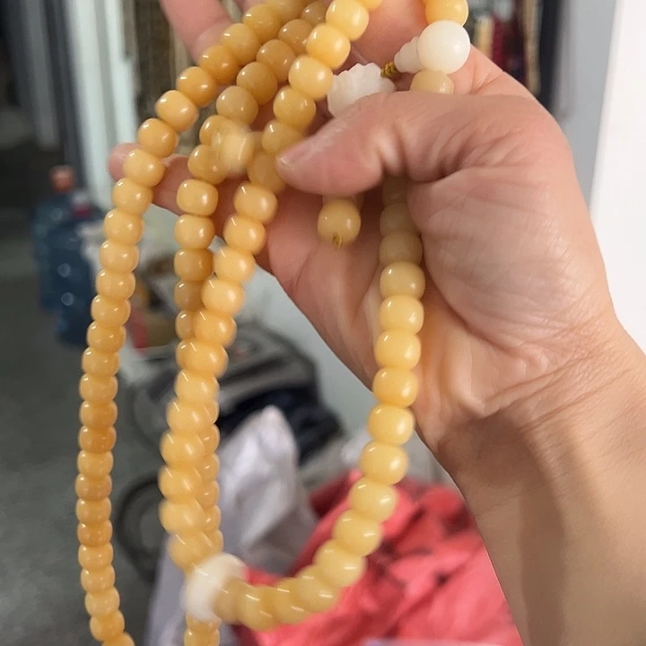 白玉菩提吊坠8×10