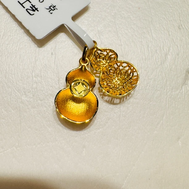 【小云专享】足金999饰品 足金葫芦吊坠 2.66 GP