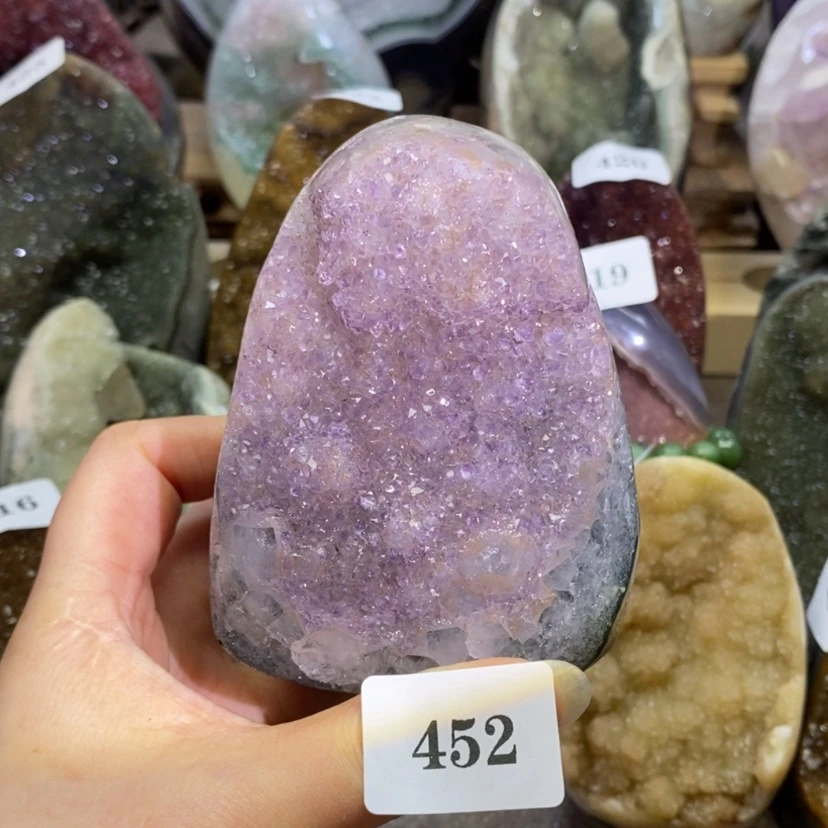 【闪购商品】未镶嵌大型摆件（非配饰）紫晶