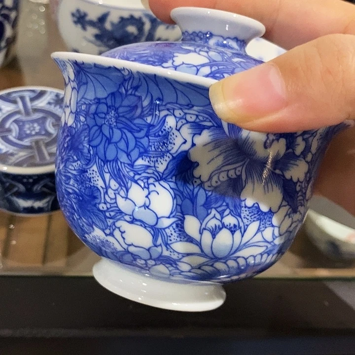 摆件青花瓷器查窑