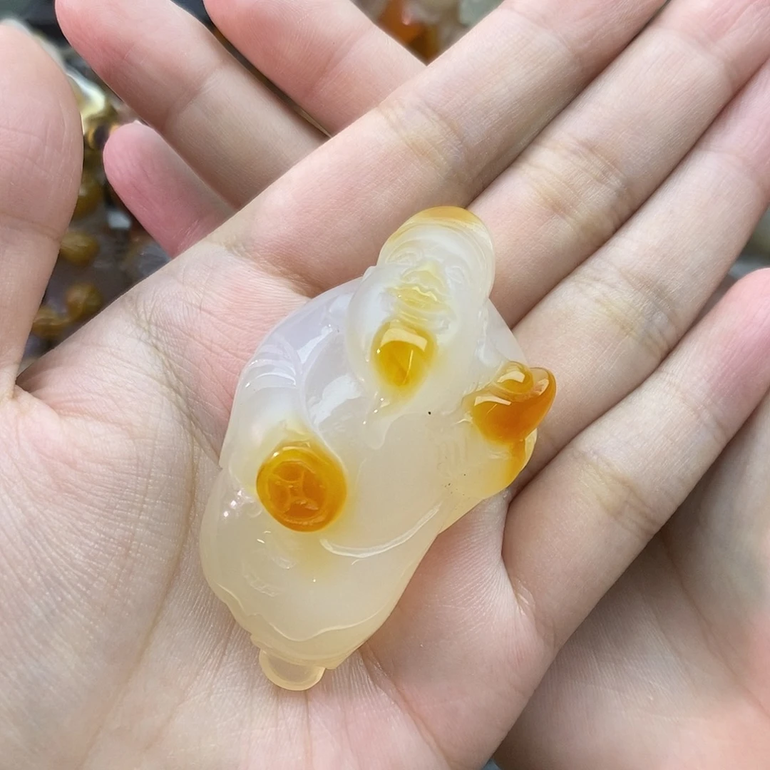 ℋ***࿐未镶嵌颈饰玛瑙/玉髓