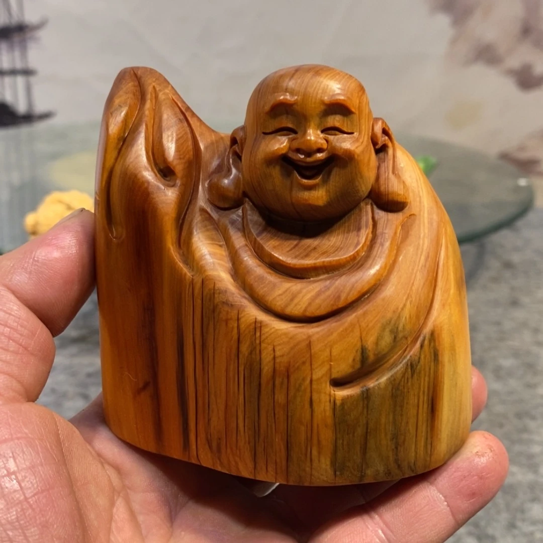 【闪购商品】柏木（崖柏）根雕木雕佛像工艺品摆件家居手把件