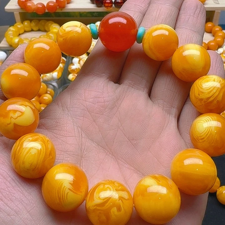 ＆***＆精品老蜡搭配一串