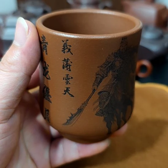茶壶紫砂高端紫砂主人杯福利放漏