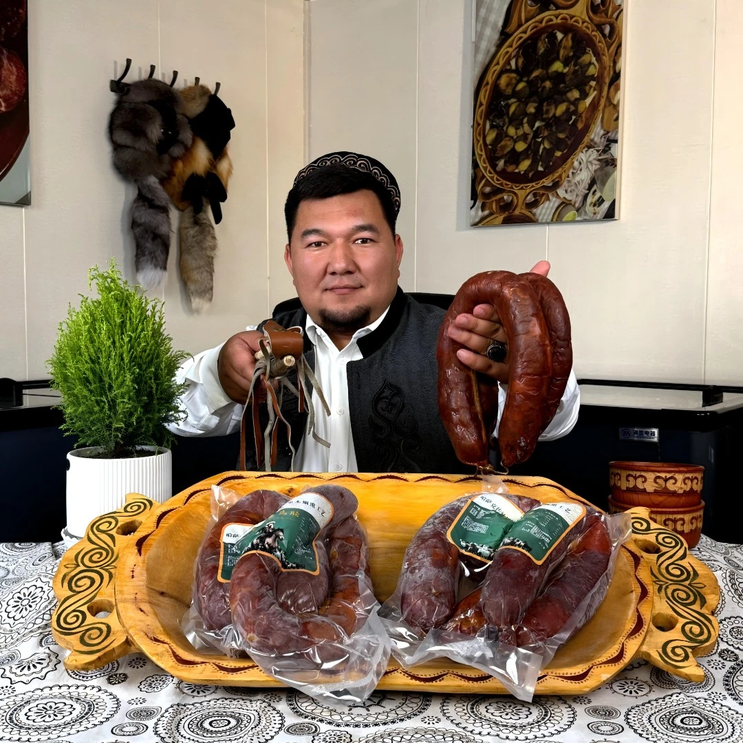 【疆小别克】瘦肉马肠｜手工灌制精选后腿｜新疆特色果木熏马肠