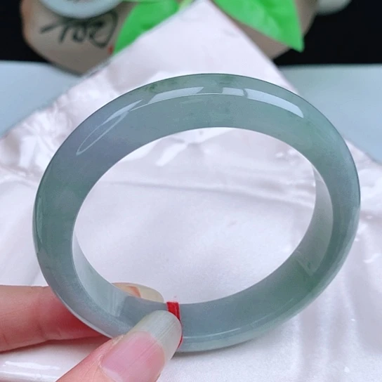 翡翠未镶嵌手镯   07 正圈57