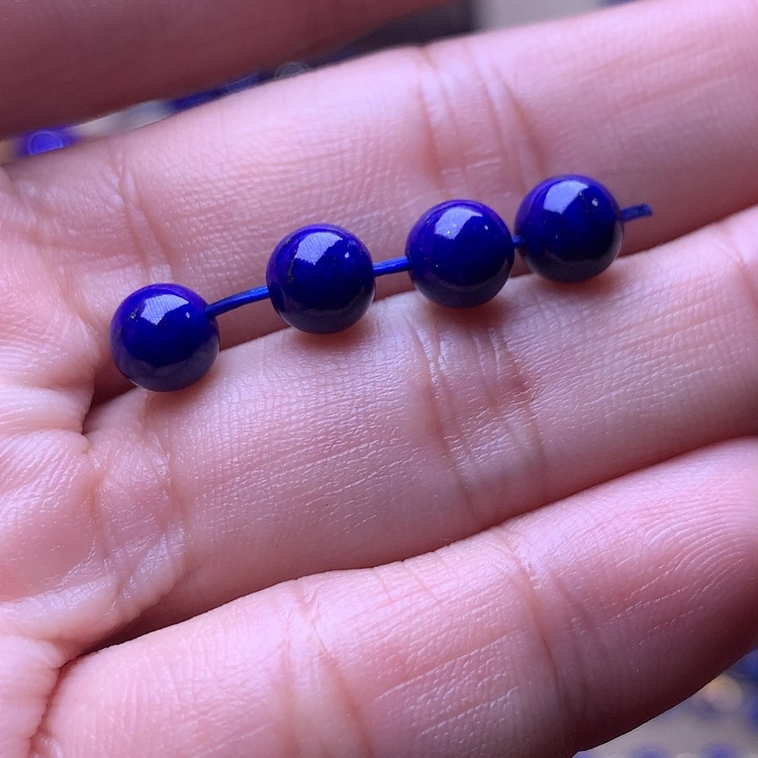 f***t青金石未镶嵌6.3m4颗