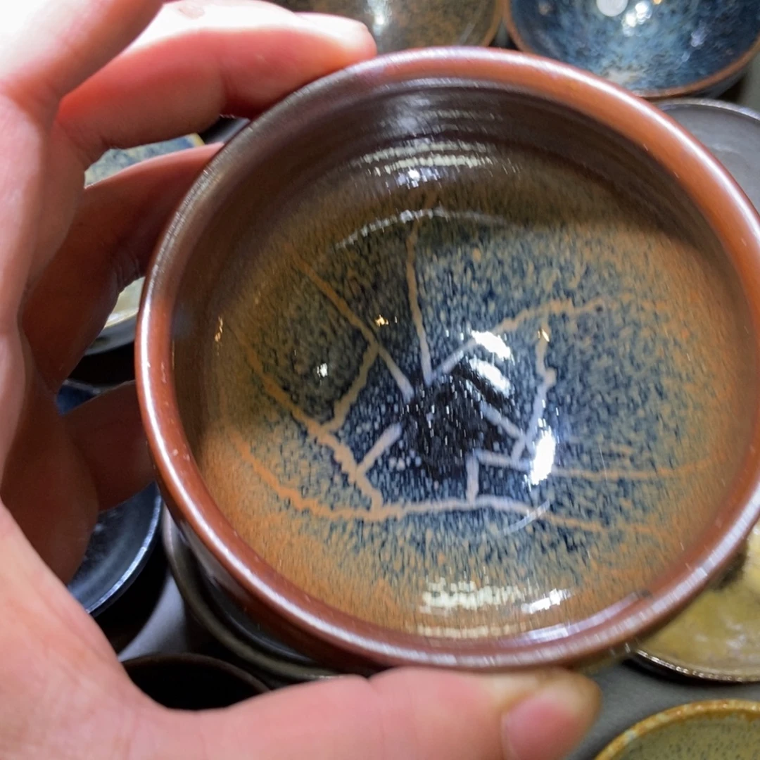 茶盏303 建窑建盏龙窑柴烧