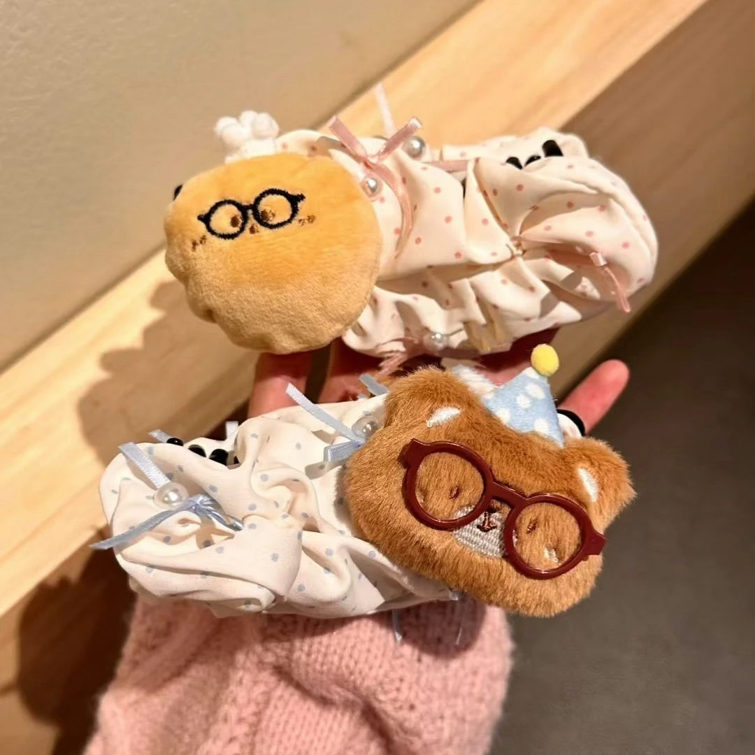 可爱~毛绒小熊香蕉夹饱满后脑勺2025新款高级感发夹头饰发饰学生