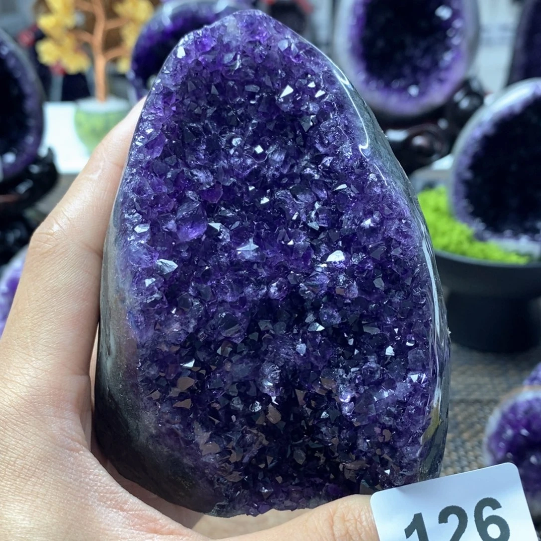 紫晶大型摆件（非配饰）未镶嵌
