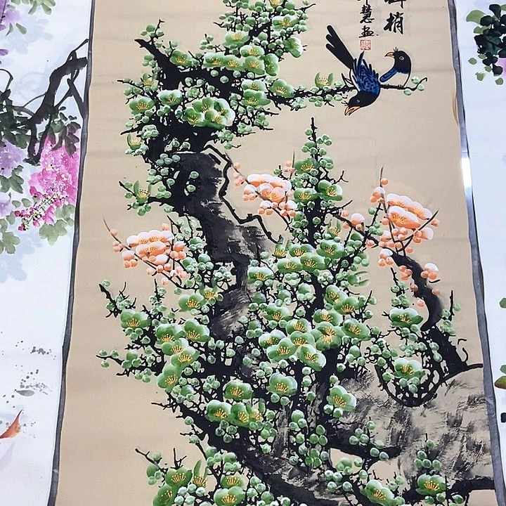 小周画廊的直播间！