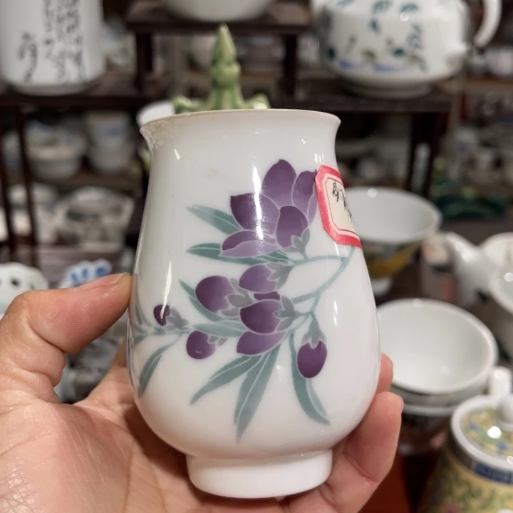 醴陵高温瓷手绘100毫升杯江