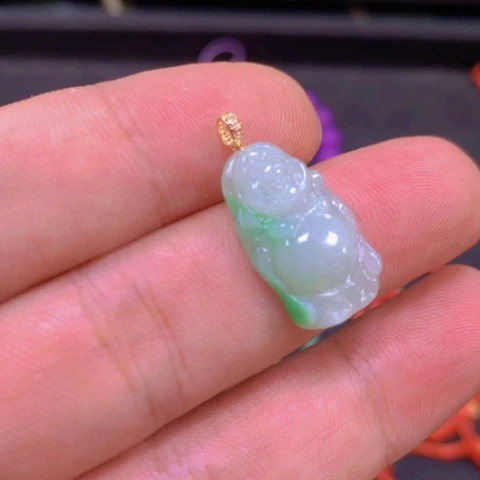 【闪购商品】翡翠颈饰未镶嵌A****）翡翠