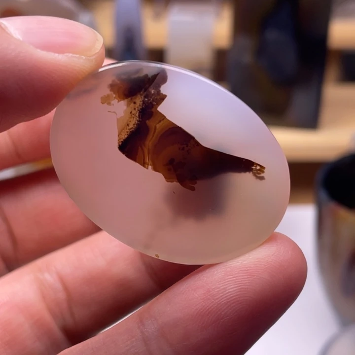 玛瑙/玉髓未镶嵌吊坠(不含链)