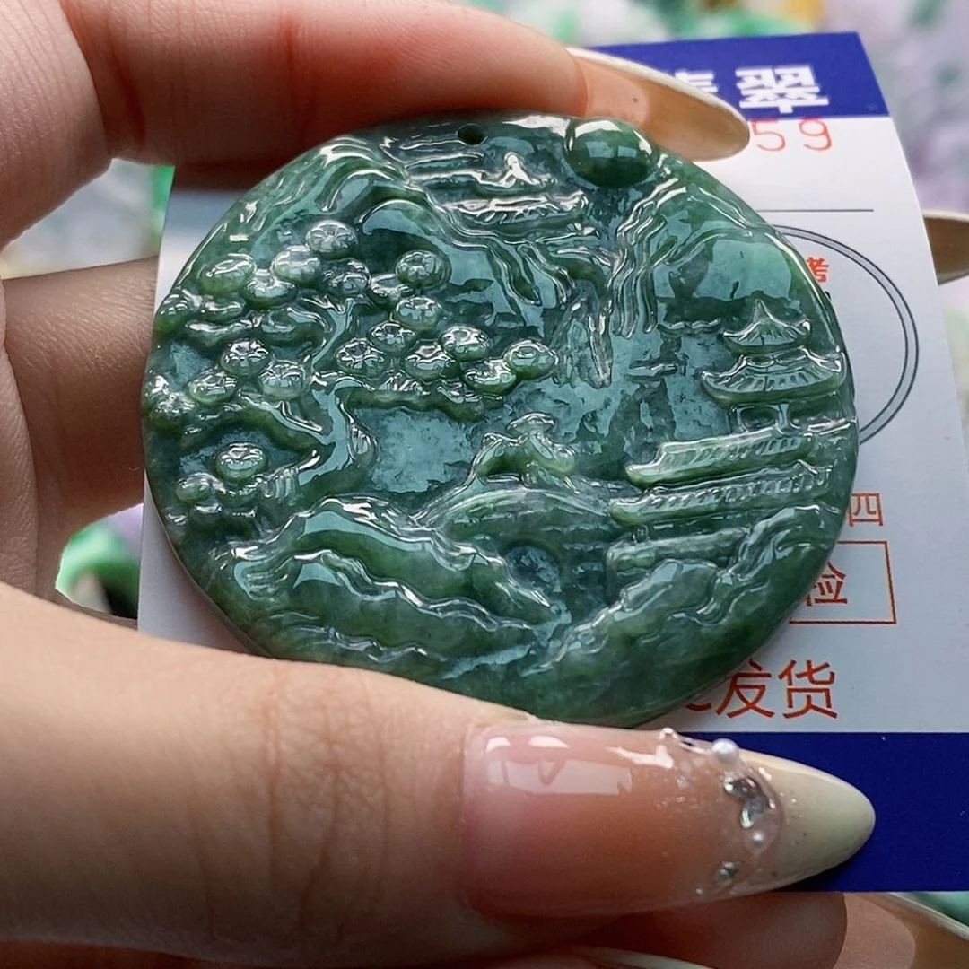 吊坠(不含链)未镶嵌翡翠