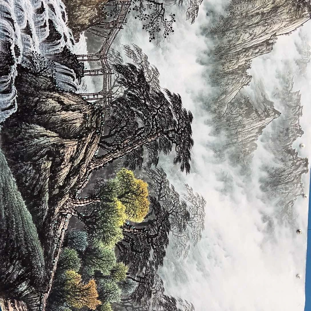 国画国画作品纯手绘欣赏
