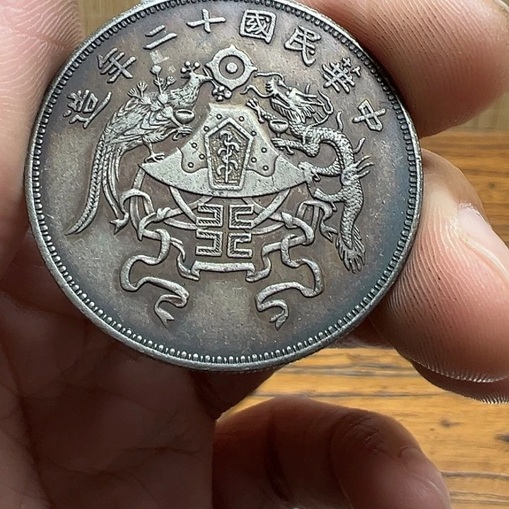 （一家臻藏）可吸翻可吹响龙洋工艺品 精选摆件
