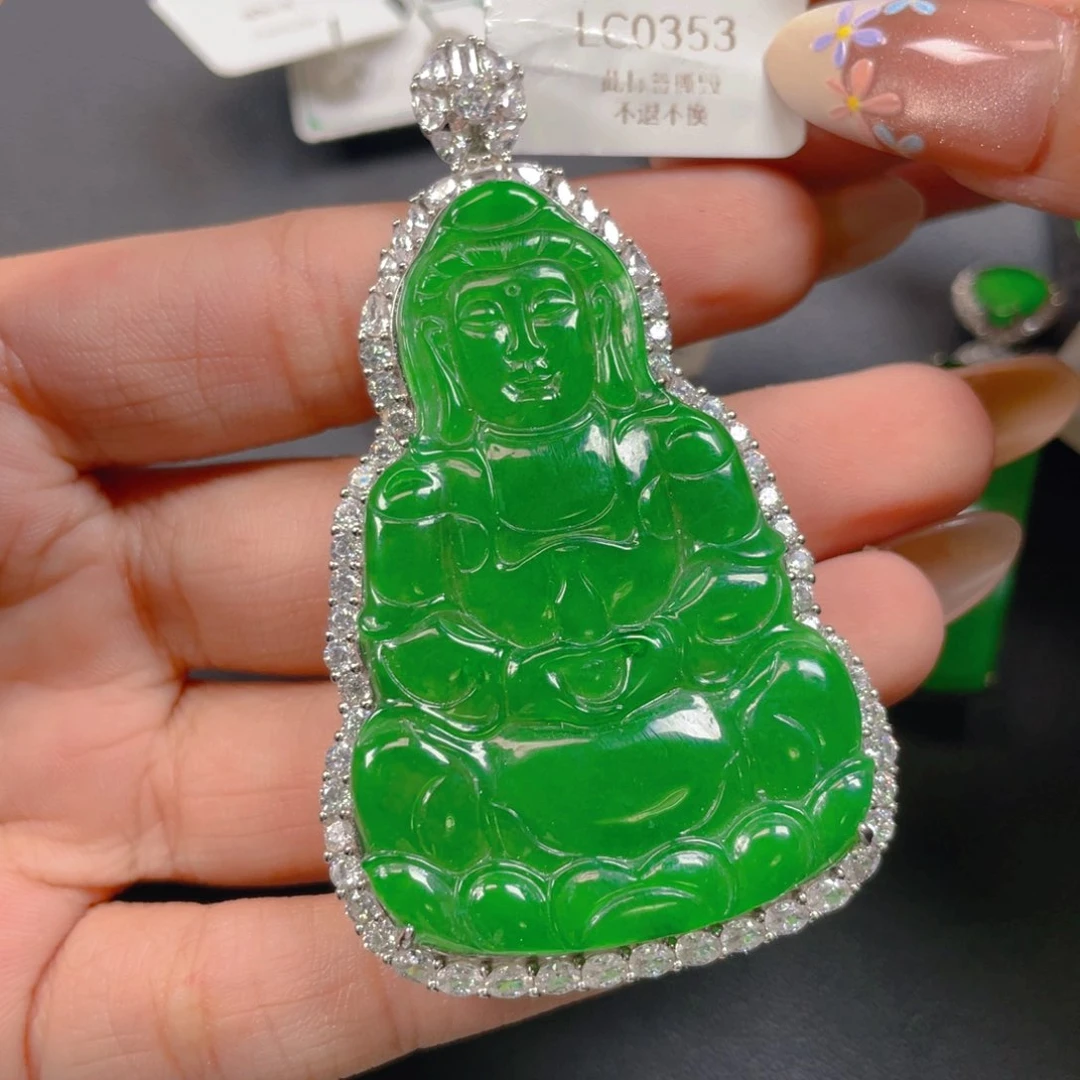 【闪购商品】颈饰银S925镶嵌翡翠S****r翡翠