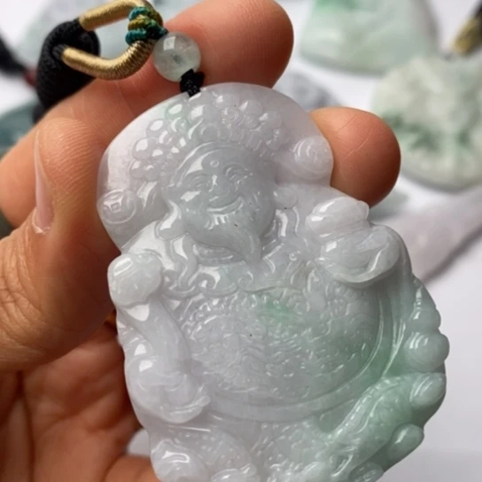 翡翠未镶嵌挂件翡翠