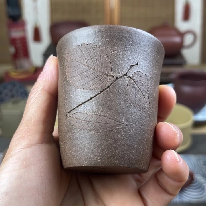 紫砂茶壶主人杯容量60