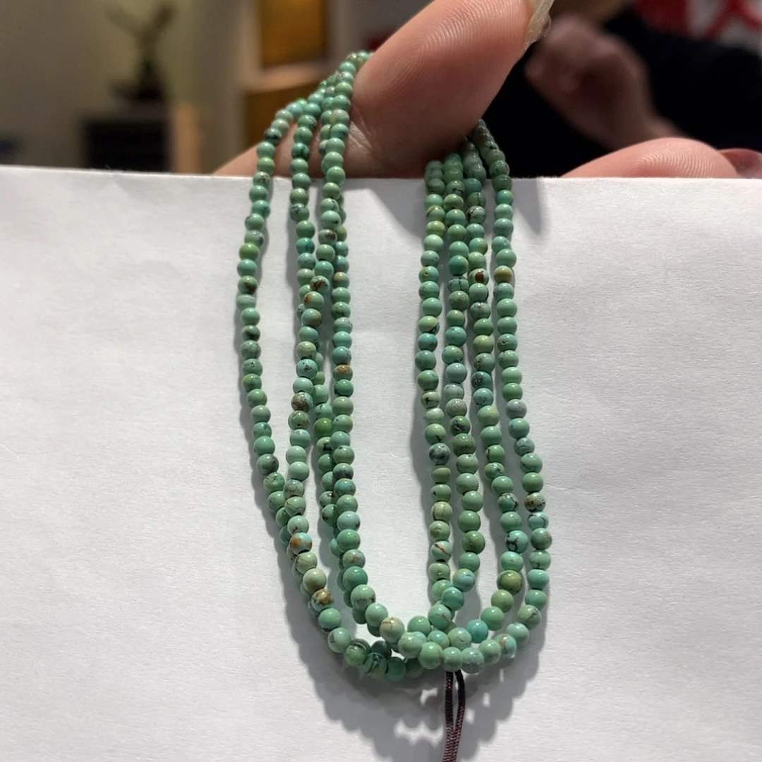 绿松石长链未镶嵌