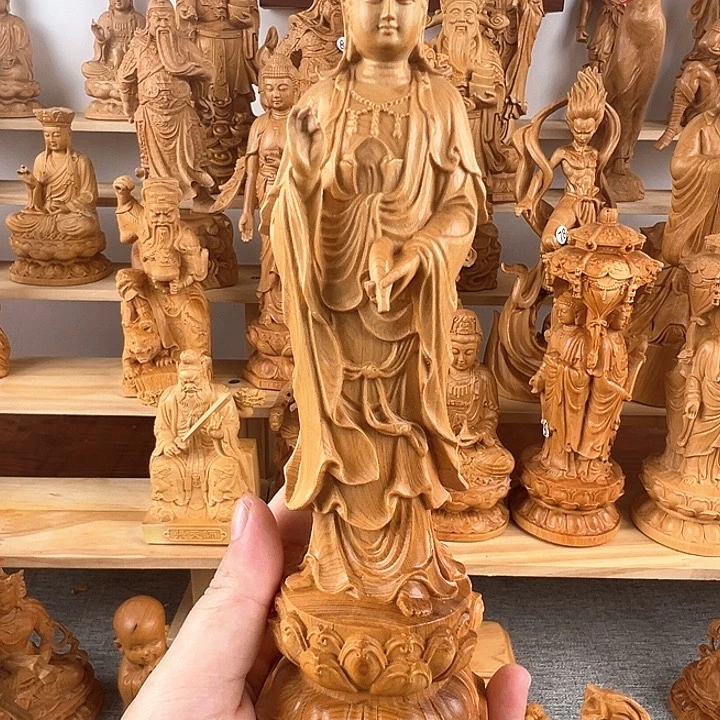 柏木（崖柏）观音菩萨全品