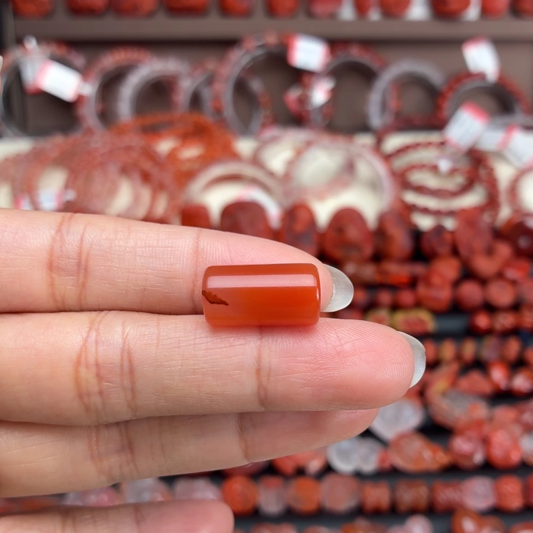 南红玛瑙未镶嵌颈饰路路通17*9+