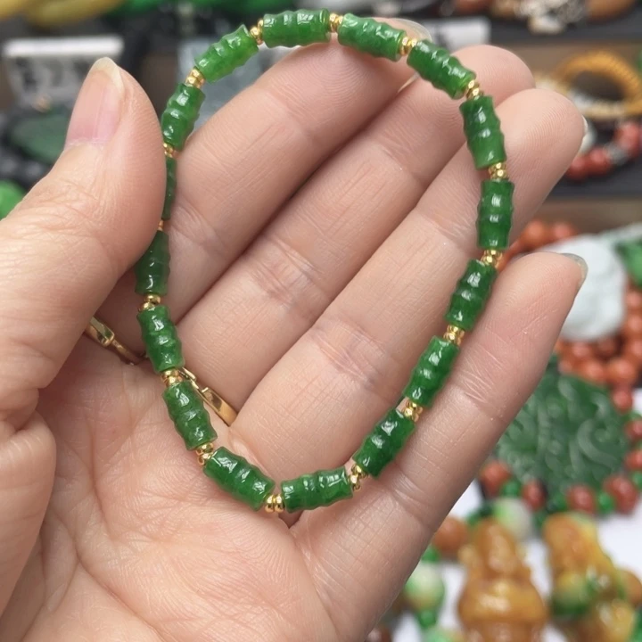 石英质玉合金手链手链28