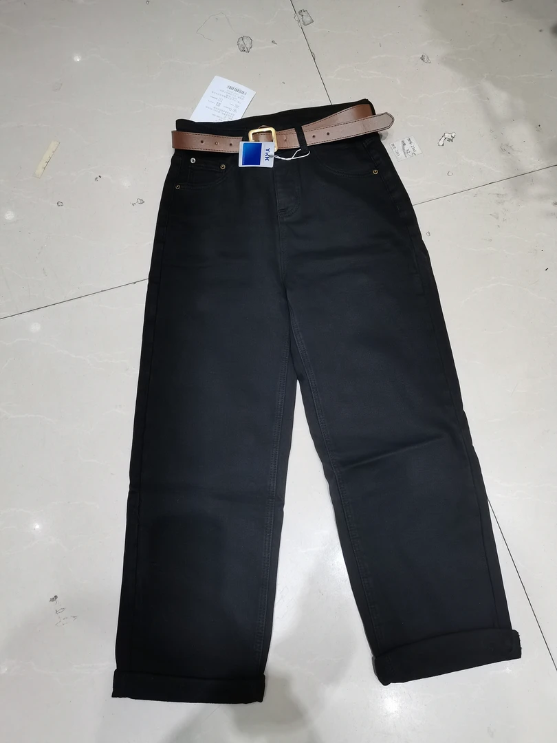 冬季植绒老爹裤8988