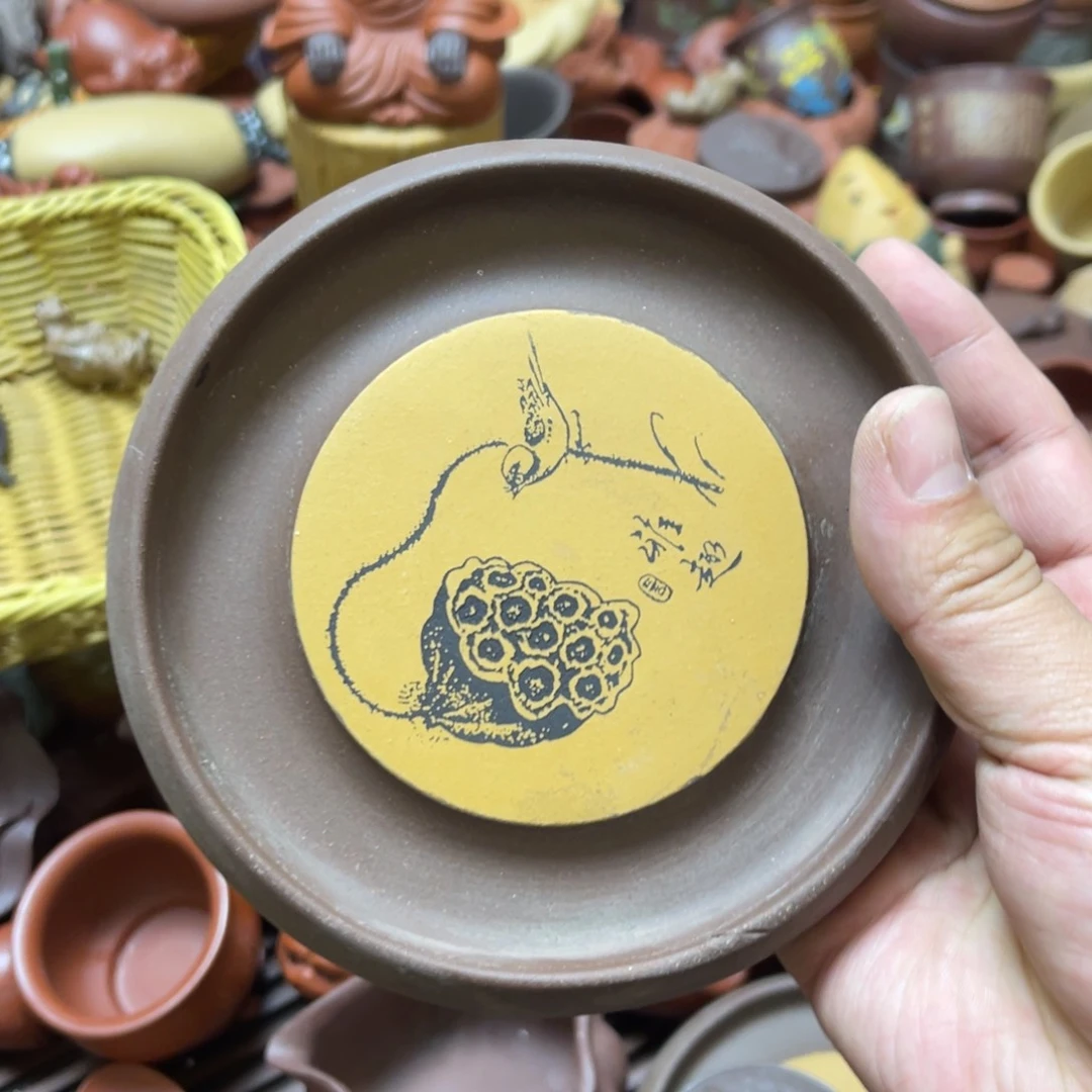 紫砂茶宠紫砂瑕疵