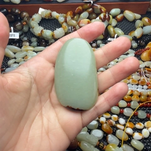 和田玉手链未镶嵌精****等