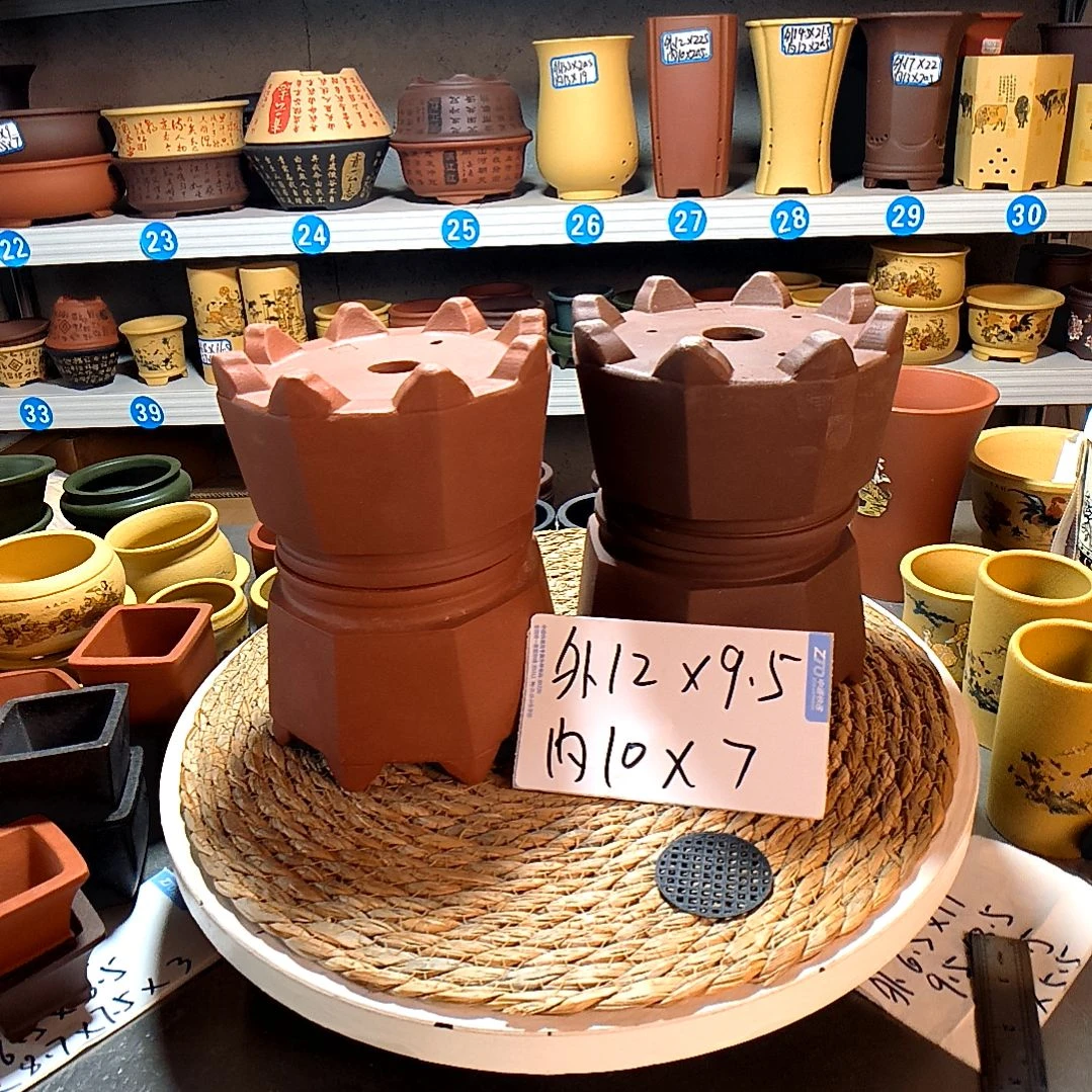 宜兴紫砂紫砂花盆花盆