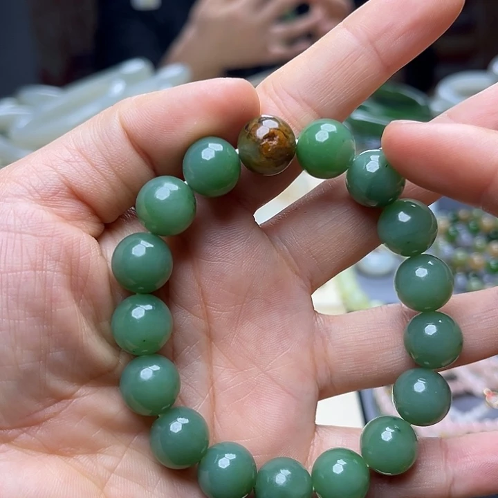 和田玉手链未镶嵌