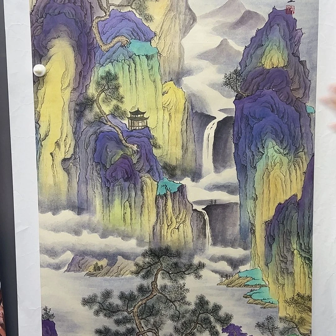 国画事事顺心如意万事如意万事如意