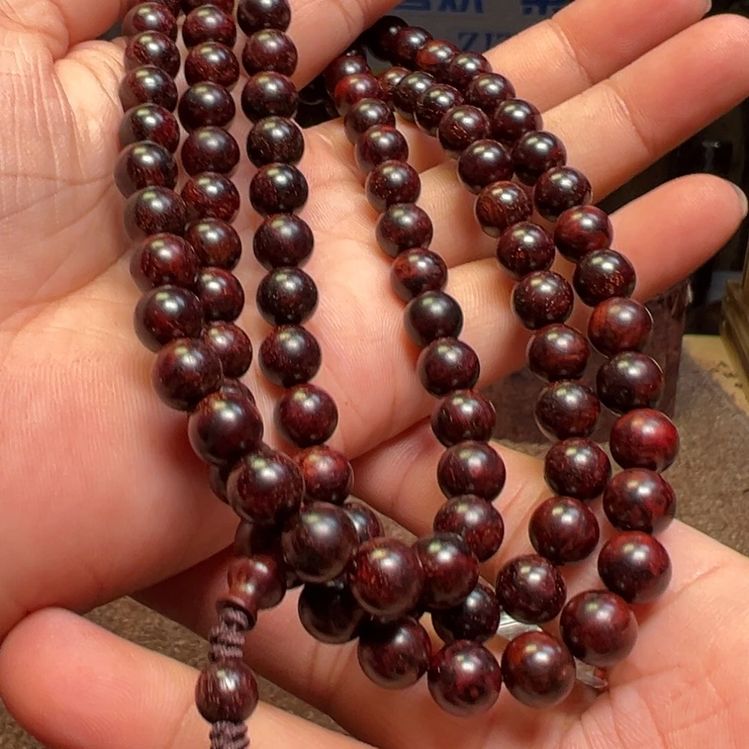 闲***云手串檀香紫檀（小叶紫檀）0.8瘤疤