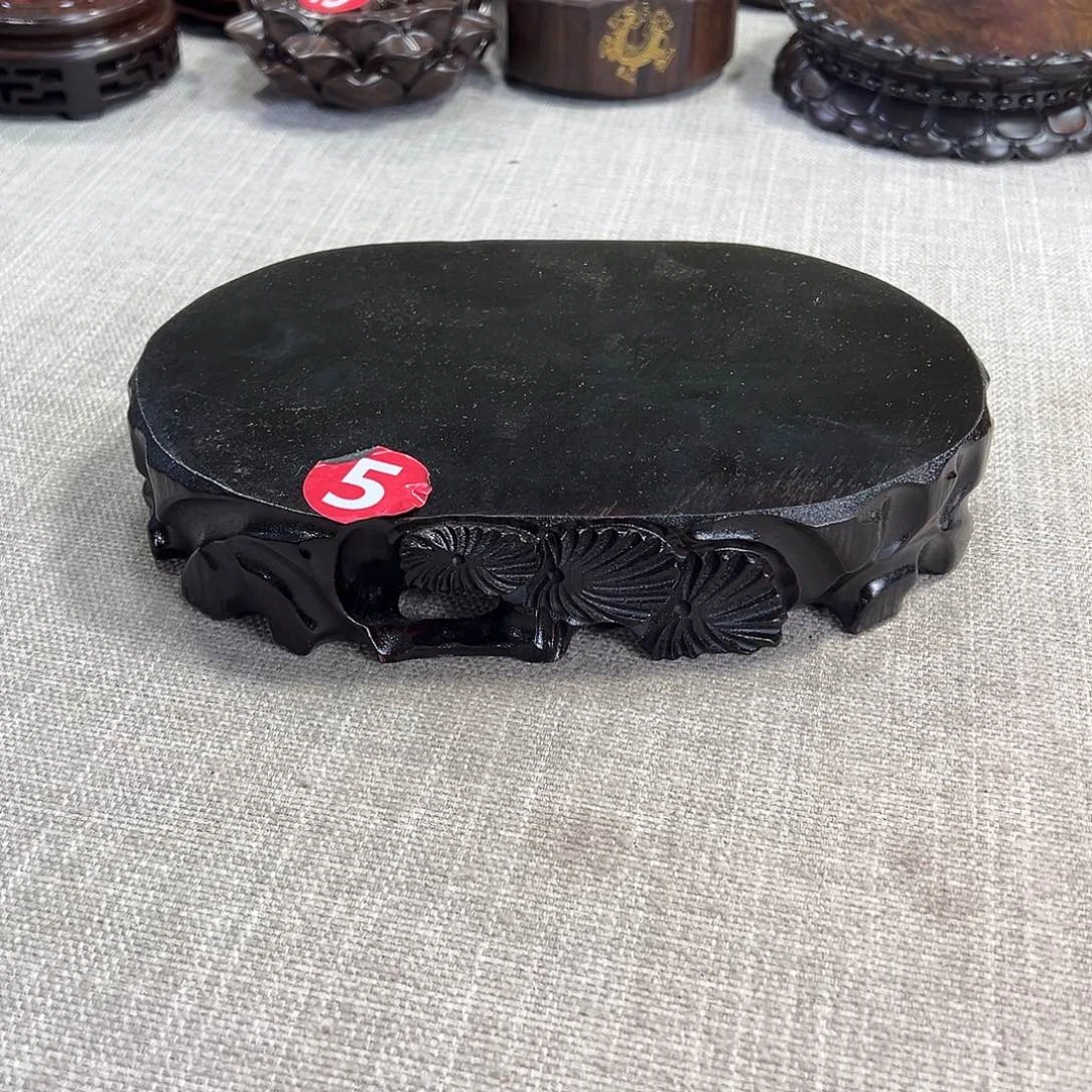 红木底座精雕工艺品