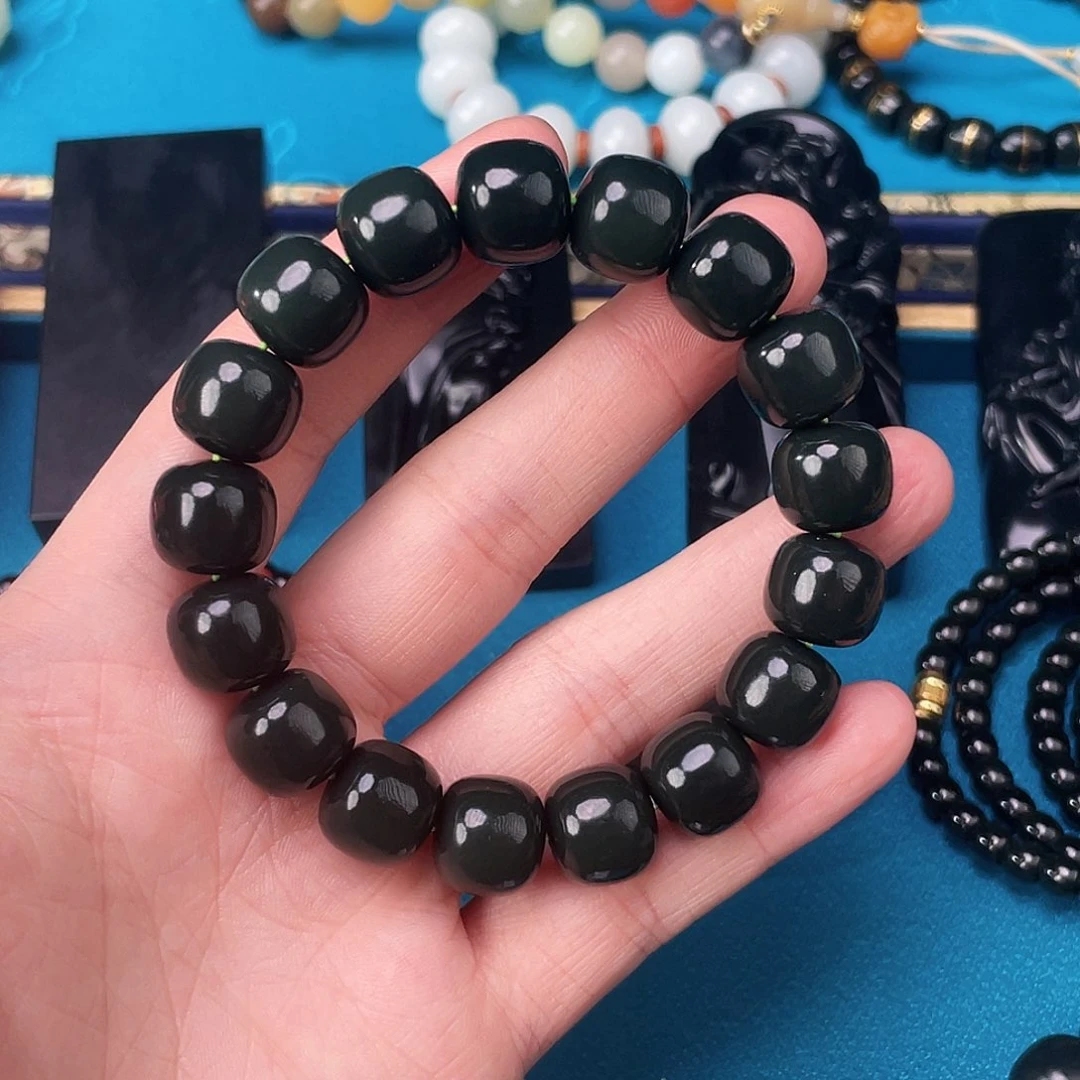 和田玉手链未镶嵌