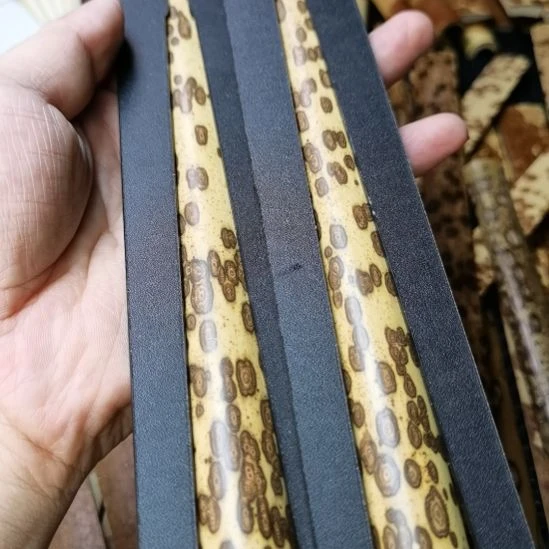 扇子梅鹿扇子料一对