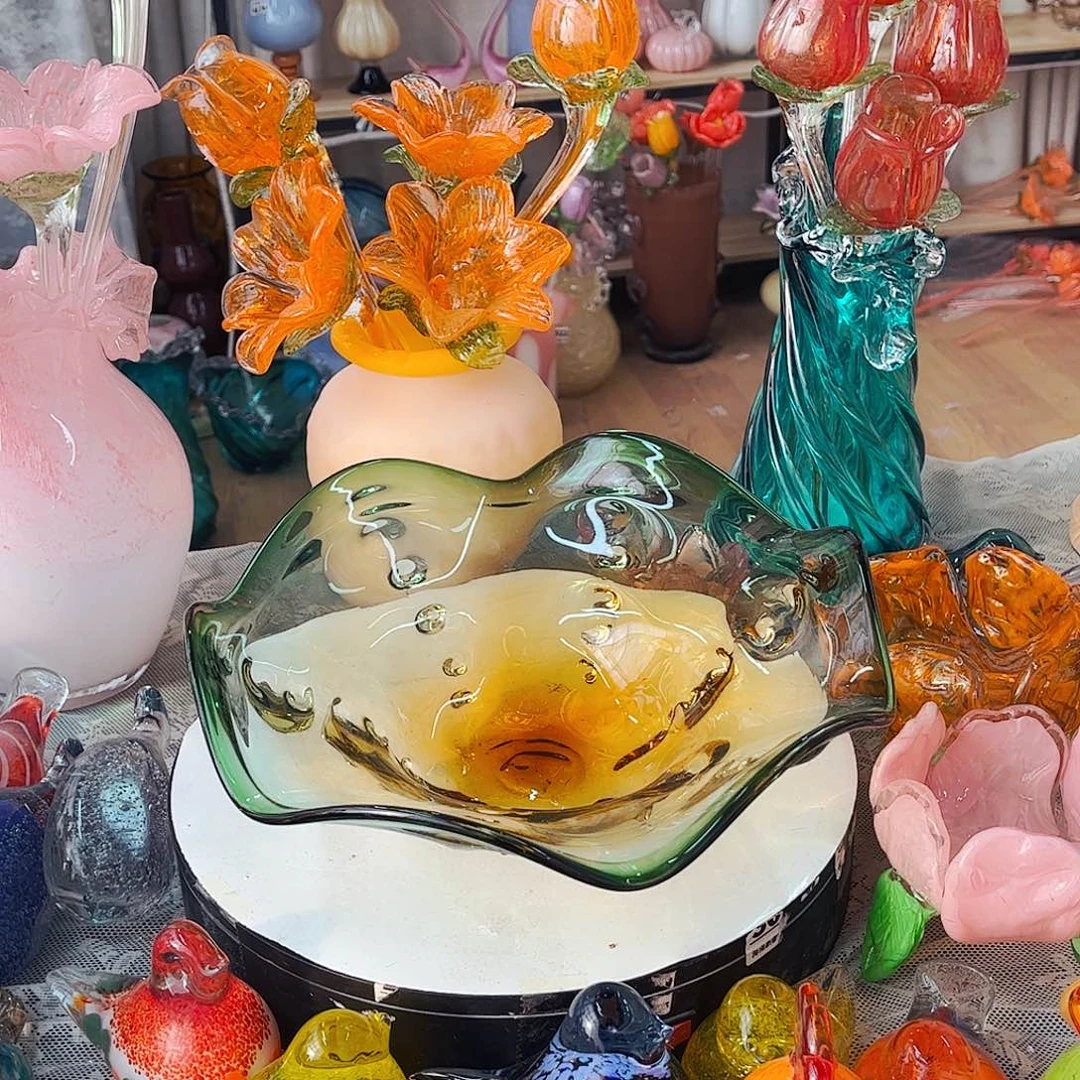 变***脸果盘不完美家悦花瓶花器