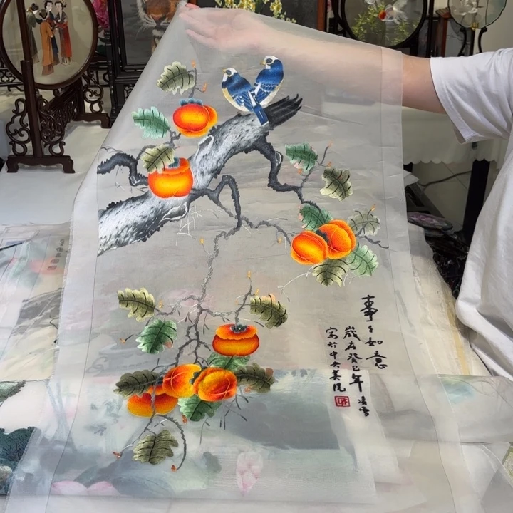 织绣纯手工非遗苏绣