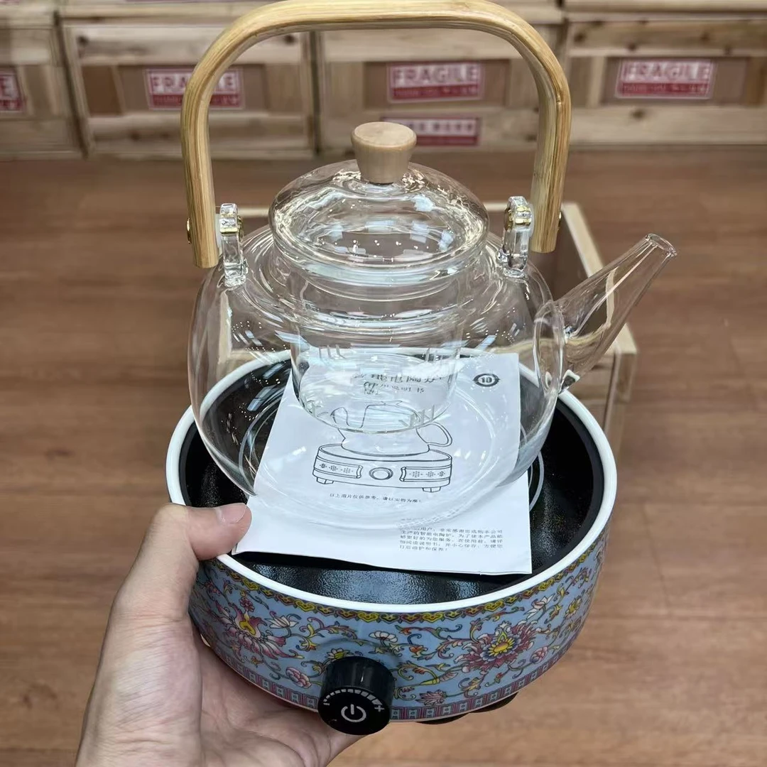 【闪购商品】珐琅彩煮茶壶家用套装