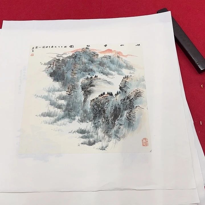 国画花鸟等图案的