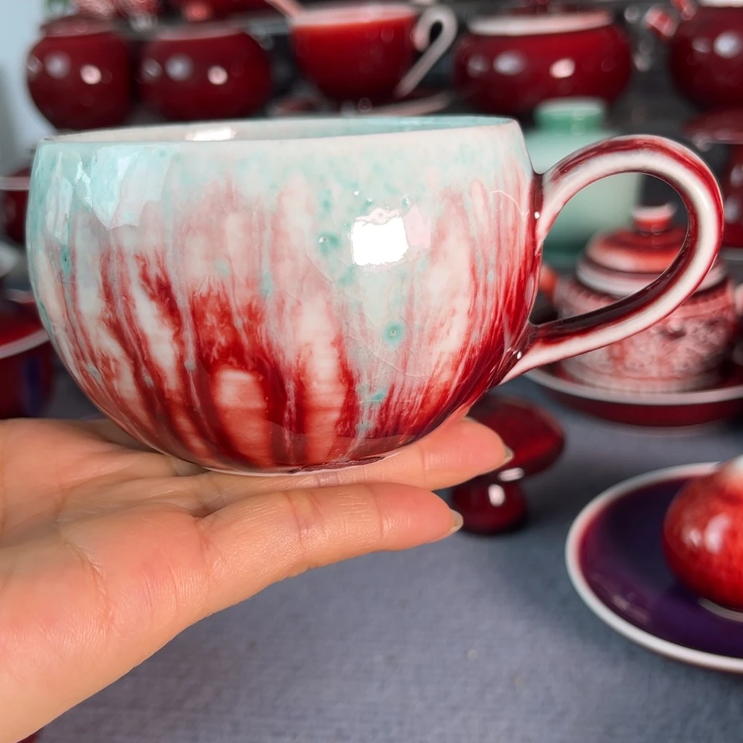 景德镇原矿釉咖啡杯