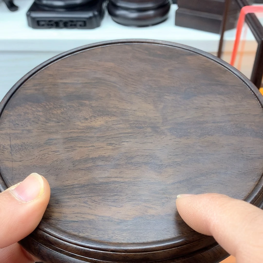 藤类非洲黑檀14公分圆底座