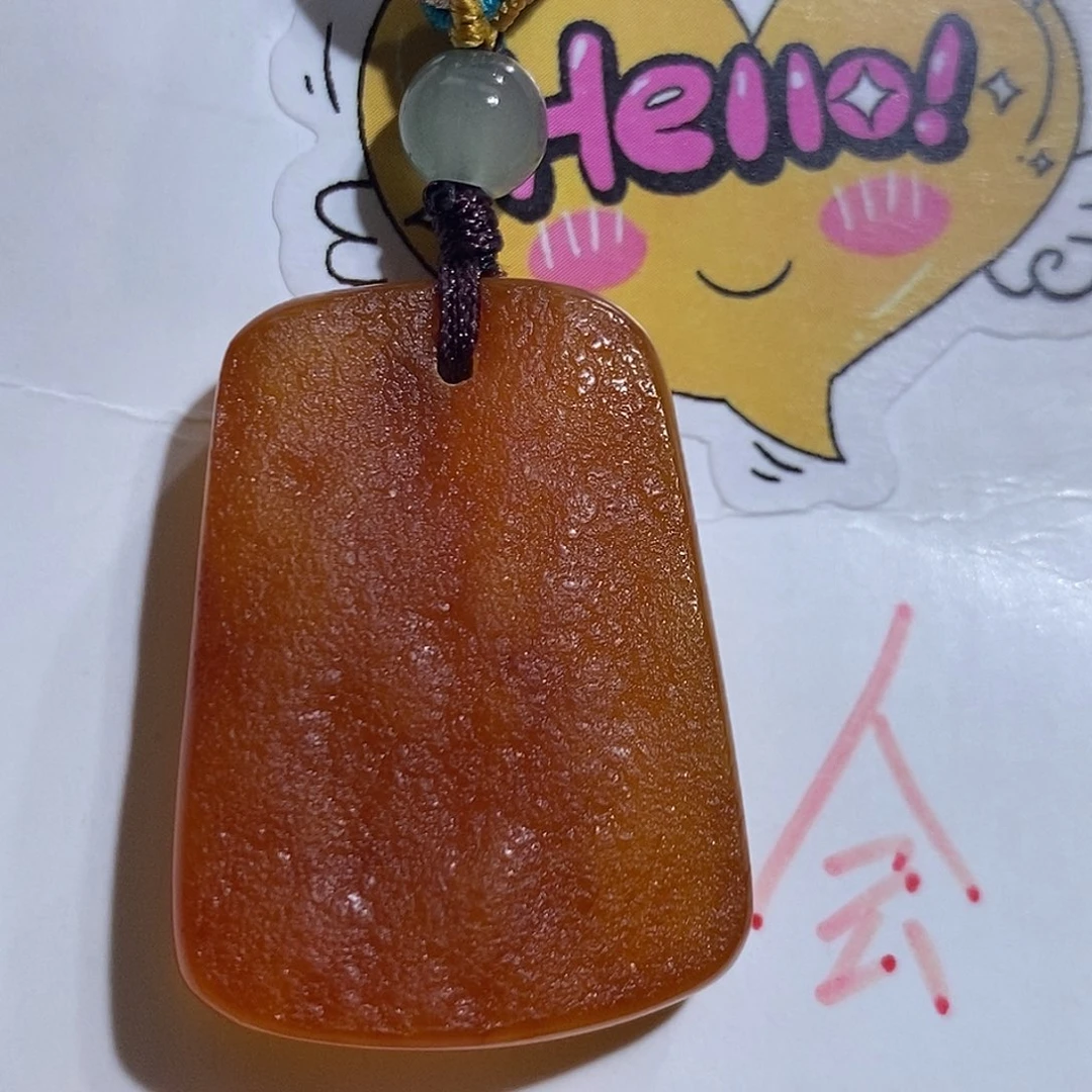 琥珀未镶嵌珠宝奇石蜜蜡吊坠
