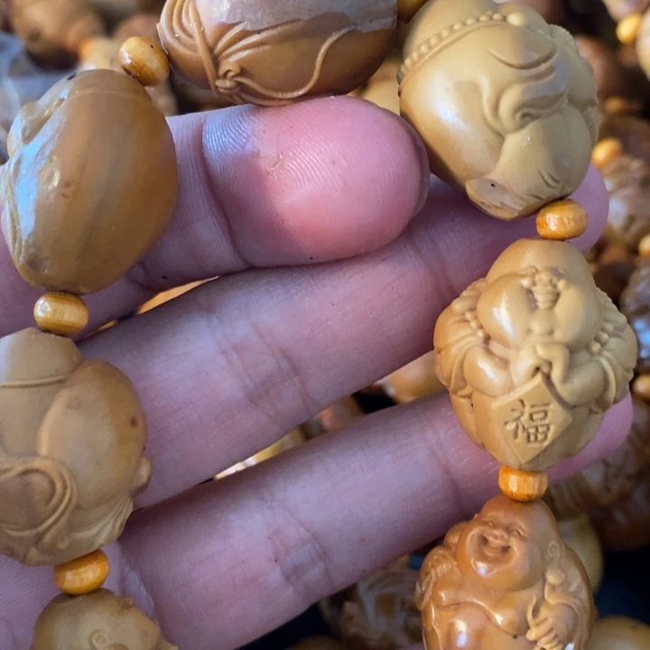 橄榄核手串/手链?**?橄榄微瑕67号