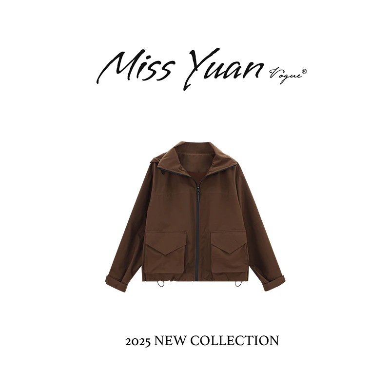 M.Y媛总 2025秋季新款轻奢时尚百搭外套女MY1972D