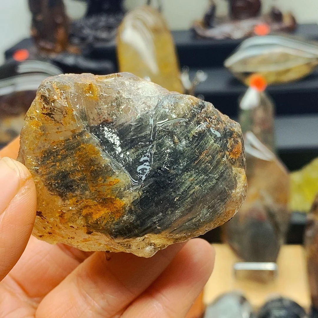 水晶大型摆件（非配饰）未镶嵌簪*