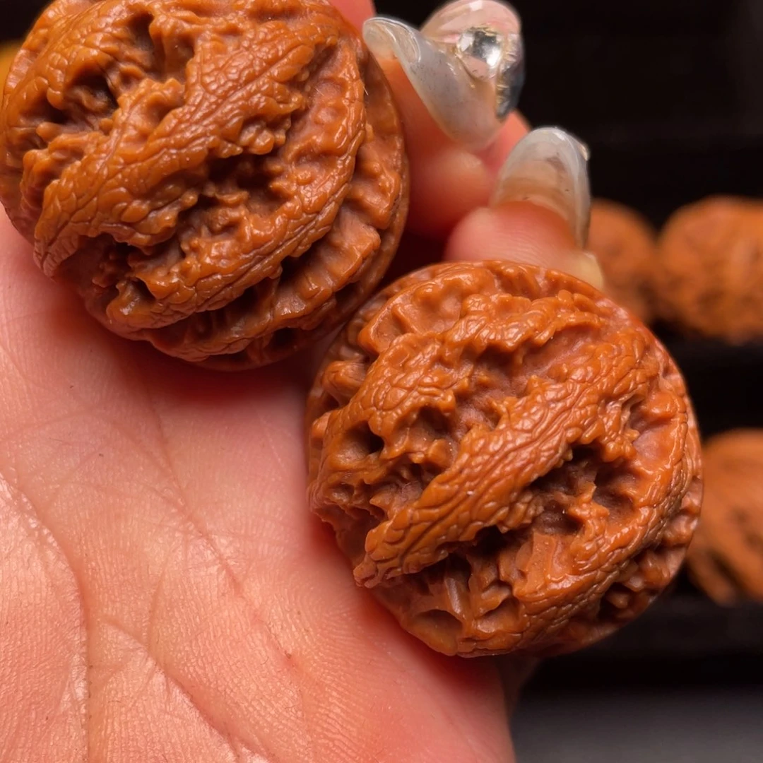 文玩核桃吊坠秦岭山脉核桃